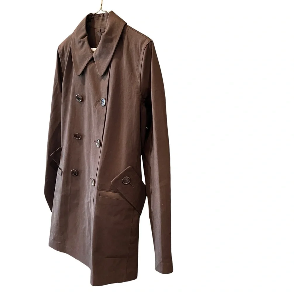Louis Vuitton Brown Mackintosh Trench Coat Size 42 - Picture 3 of 8